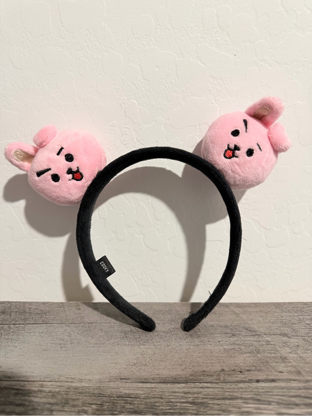 BT21 Cooky Plush Headband official line friends BTS Merchandise
